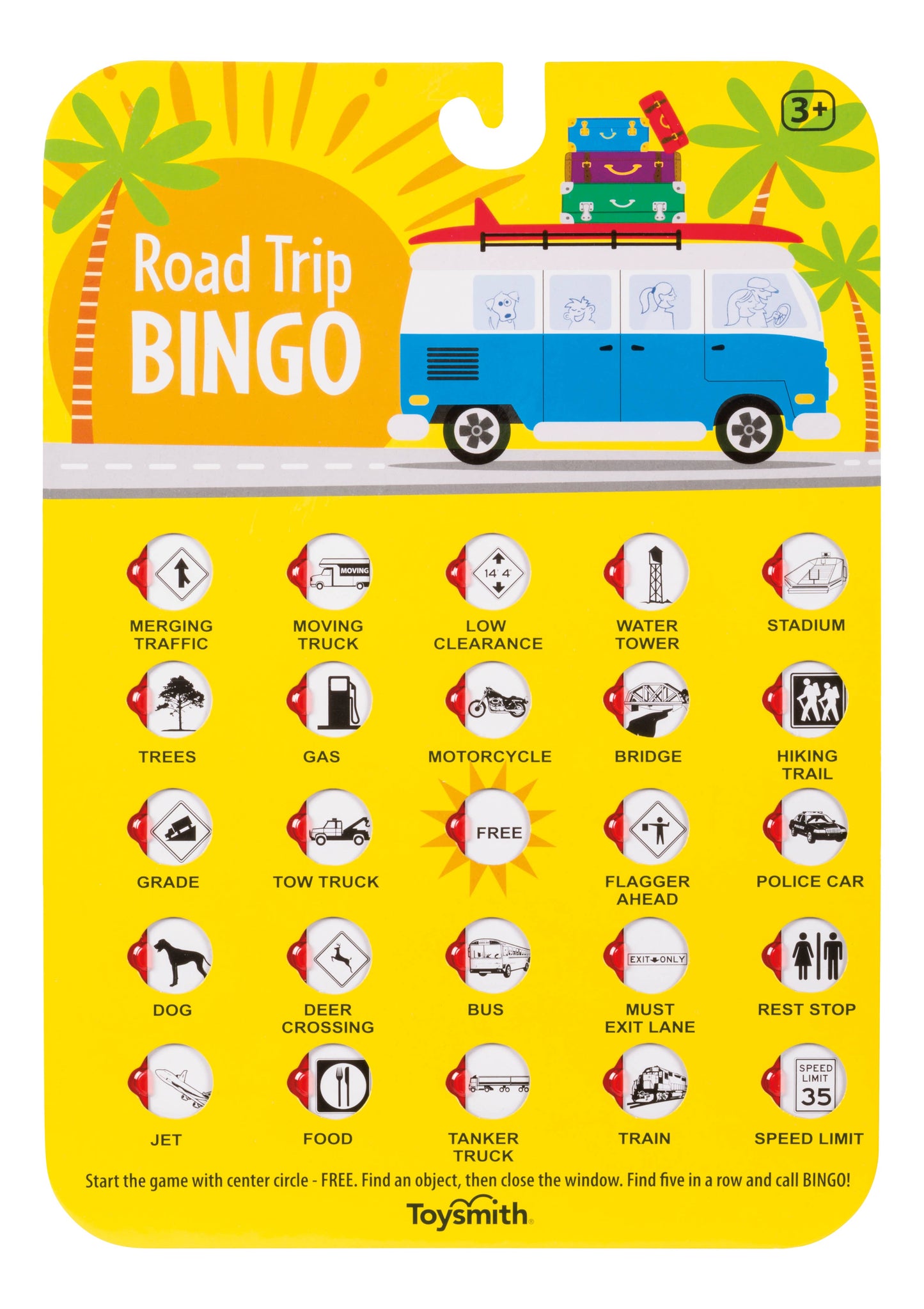 Travel Bingo Game - On the Way Games
