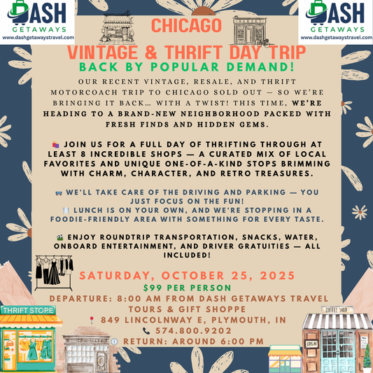 Back by Popular Demand! Chicago Vintage & Thrift Dash - October 25, 2025