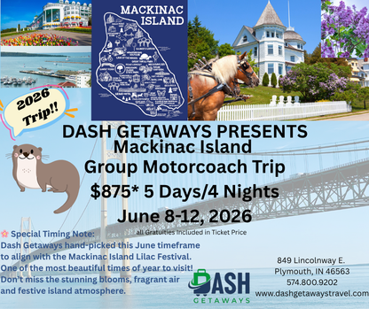 2026 Trip To Mackinac Island (During the Lilac Festival)