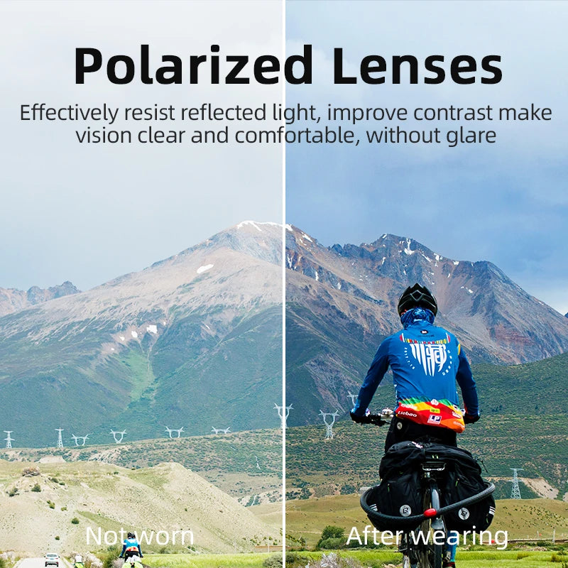 Polarized UV400 Sunglasses Sport Protection Glasses