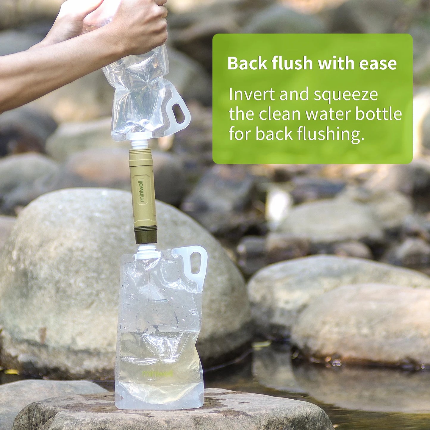 Portable Survival Outdoor Water Filter