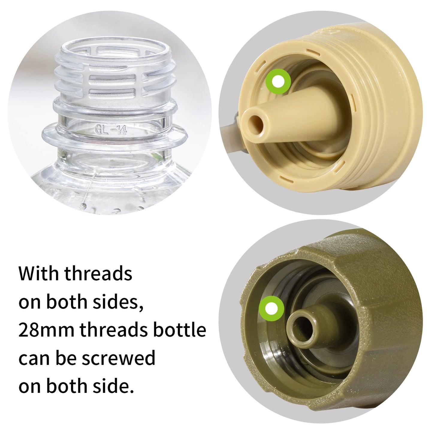 Portable Survival Outdoor Water Filter