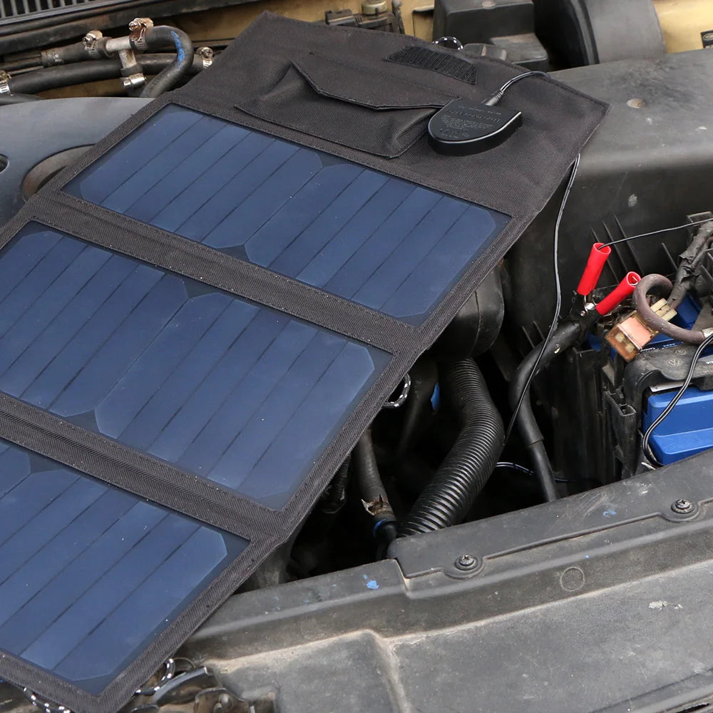 Foldable Solar Panel 5V 18V High Efficiency Solar Battery Charger