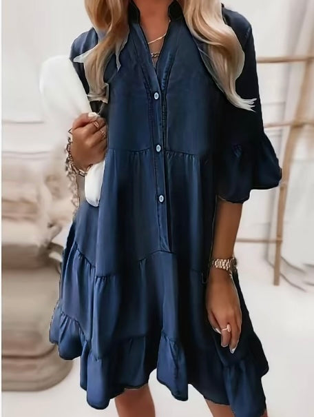Women's Casual Denim Dress