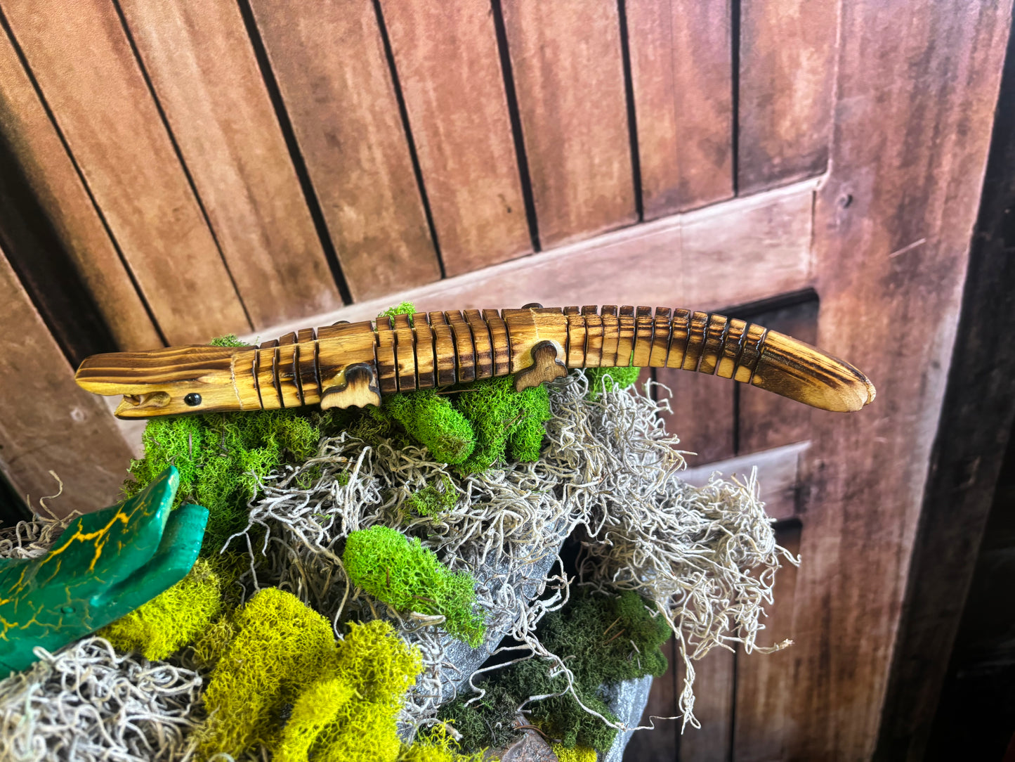 Wooden Crocodile Toy (Purchased in Egypt)