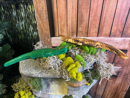 Wooden Crocodile Toy (Purchased in Egypt)