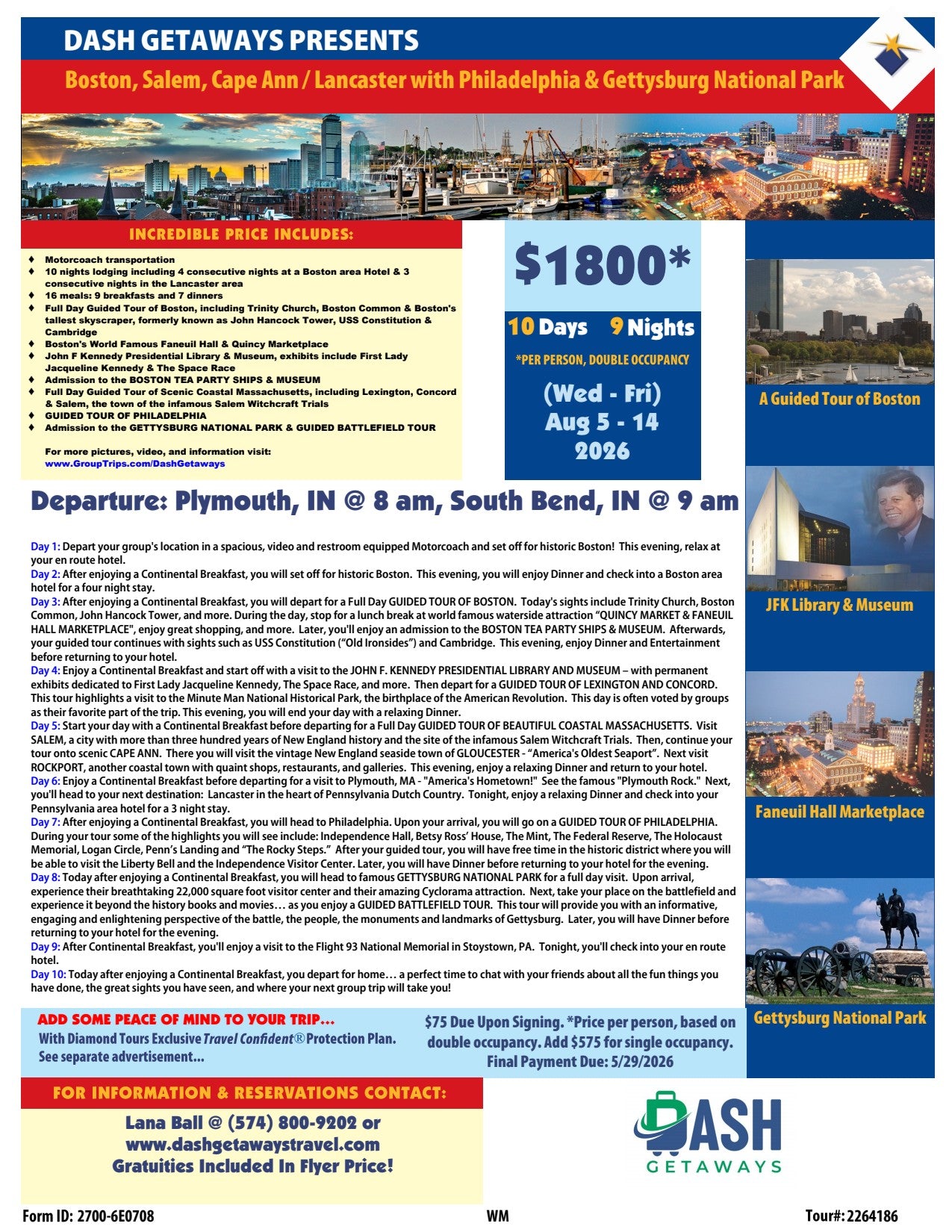 Walk the Path of America’s Founding: A Once-in-a-Lifetime Patriotic Journey