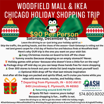 🎄🛍️ WOODFIELD MALL & IKEA CHICAGO HOLIDAY SHOPPING TRIP