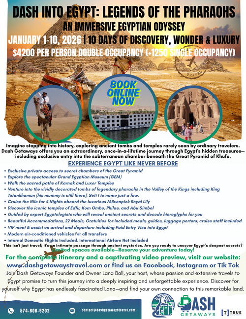 Legends of the Pharaohs: An Immersive Egyptian Odyssey