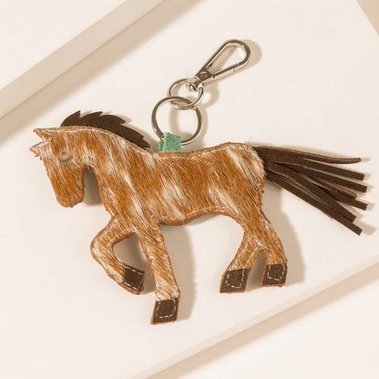 Myra Saddle Up Horse Key Chain or Purse/Tote/Backpack Charm