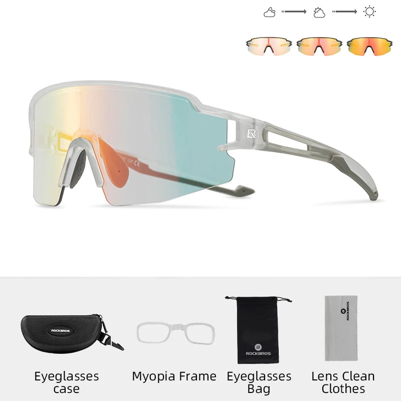 Photochromic Polarized UV400 Protection Eyewear Sunglasses