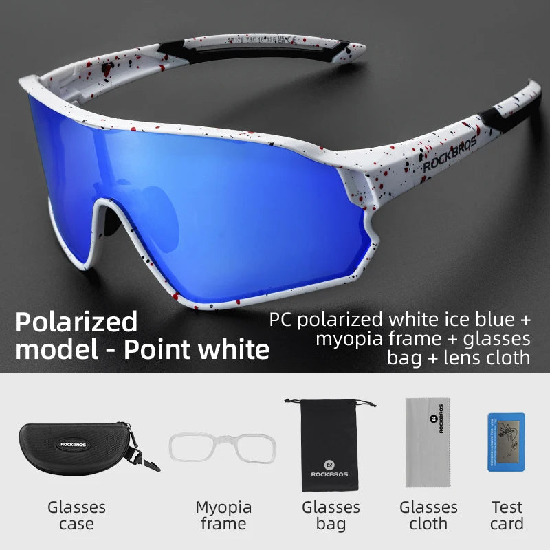 Polarized UV400 Sunglasses Sport Protection Glasses