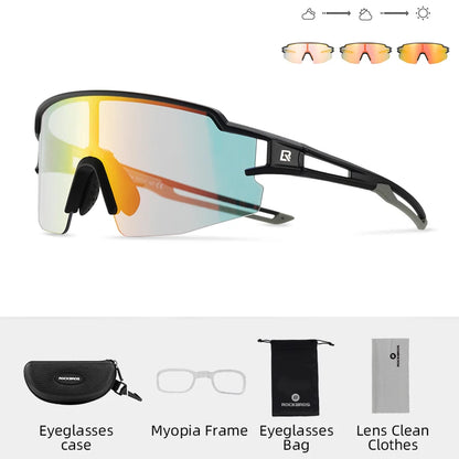 Photochromic Polarized UV400 Protection Eyewear Sunglasses