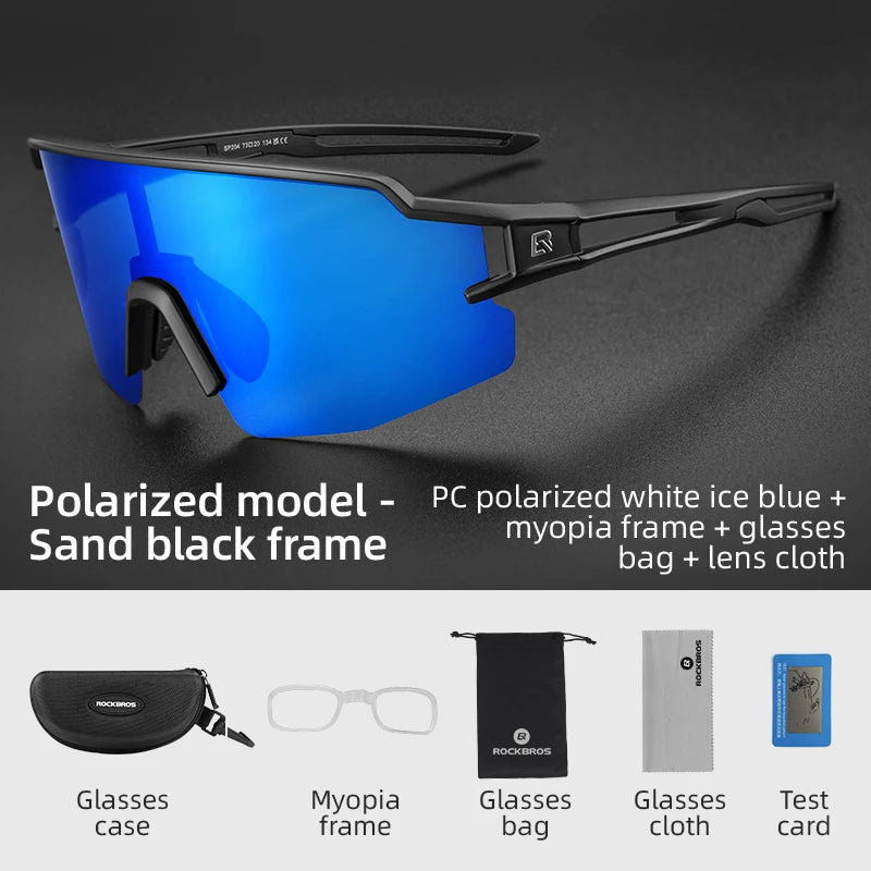 Photochromic Polarized UV400 Protection Eyewear Sunglasses