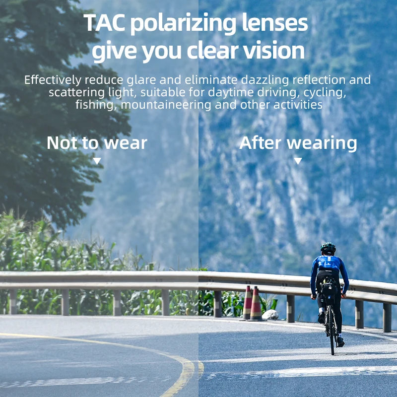 Photochromic Polarized UV400 Protection Eyewear Sunglasses