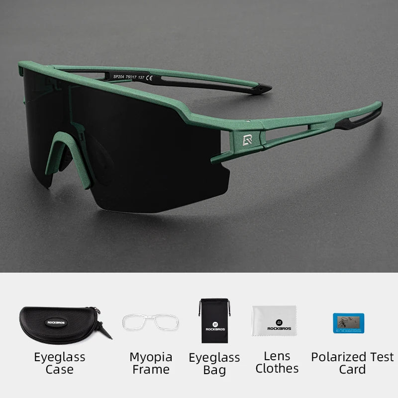 Photochromic Polarized UV400 Protection Eyewear Sunglasses