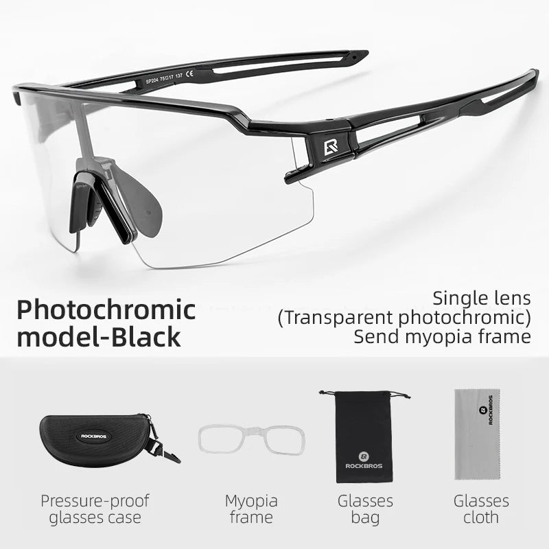 Photochromic Polarized UV400 Protection Eyewear Sunglasses