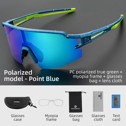 Photochromic Polarized UV400 Protection Eyewear Sunglasses