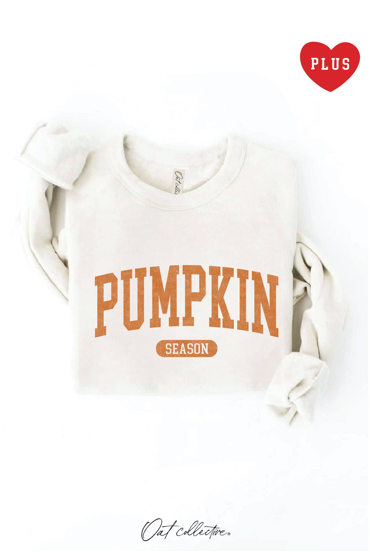PUMPKIN SEASON  Plus Graphic Sweatshirt