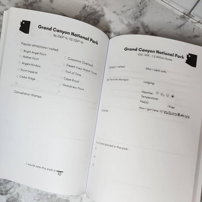 Passport Journal - Journey Through America's National Parks
