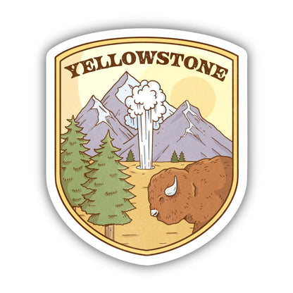 Yellowstone Nature Sticker