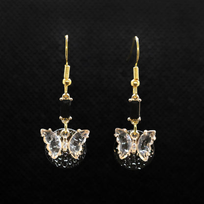 Dark Butterfly Earrings