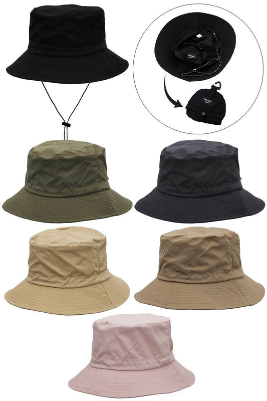 Pack And Go Waterproof Boonie Bucket Hat