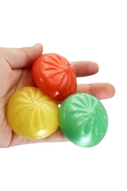 Mini Shimmery Dumpling Sticky Jiggly Mochi Squishy - 2 Inch