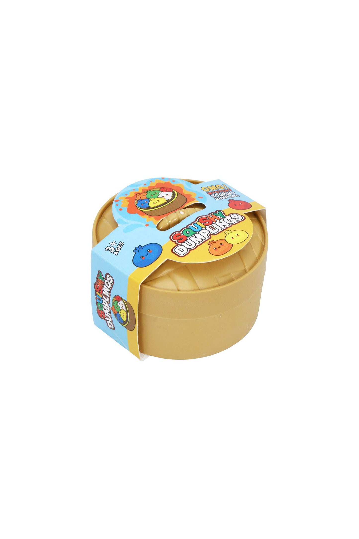Mini Shimmery Dumpling Sticky Jiggly Mochi Squishy - 2 Inch