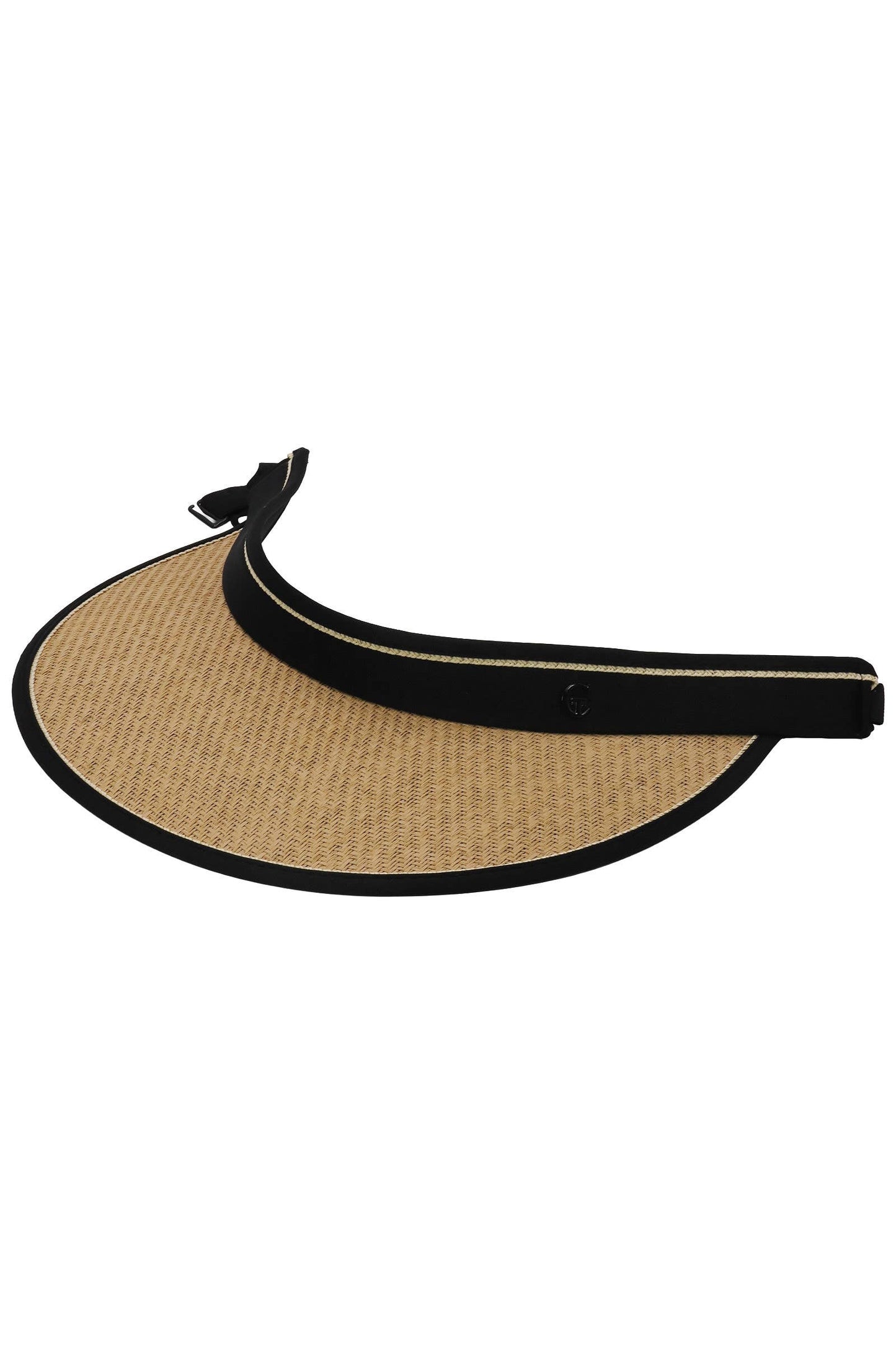 Pack And Go Paper Straw Roll-up Sun Visor