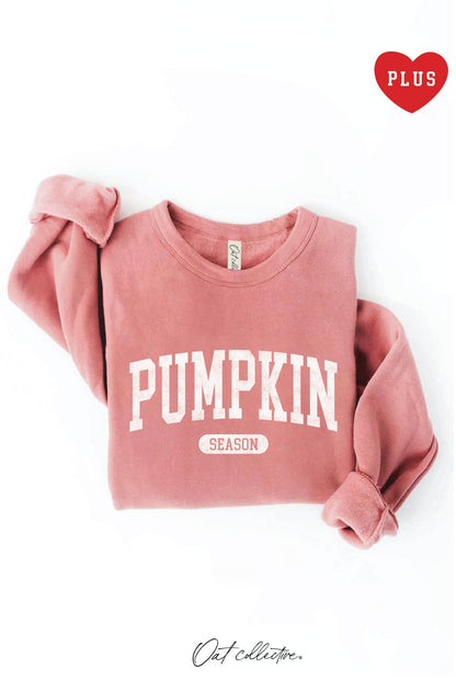 PUMPKIN SEASON  Plus Graphic Sweatshirt