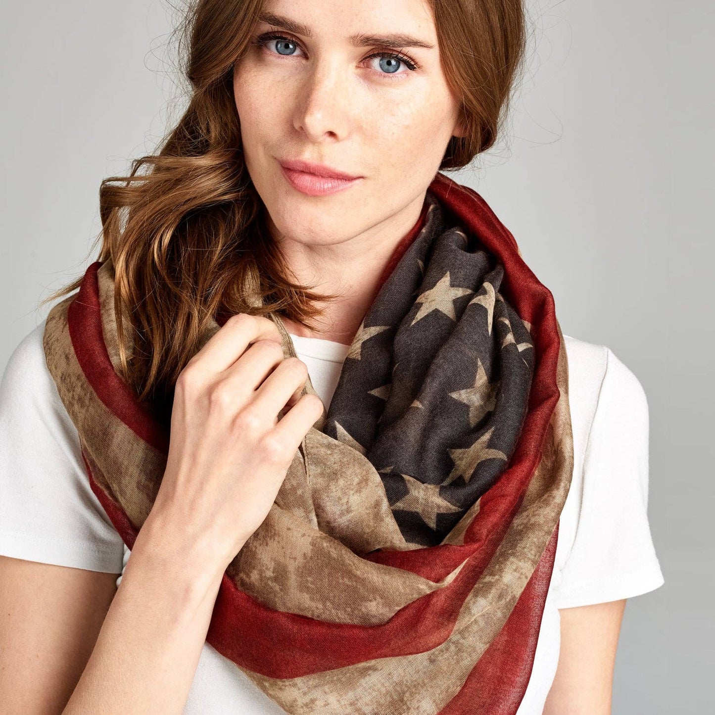 Patriotic Infinity Scarf