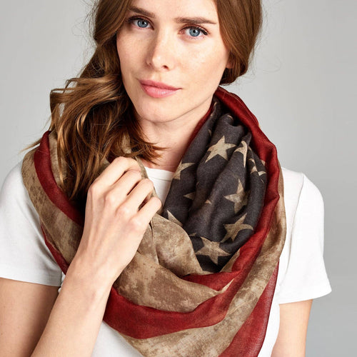 Patriotic Infinity Scarf
