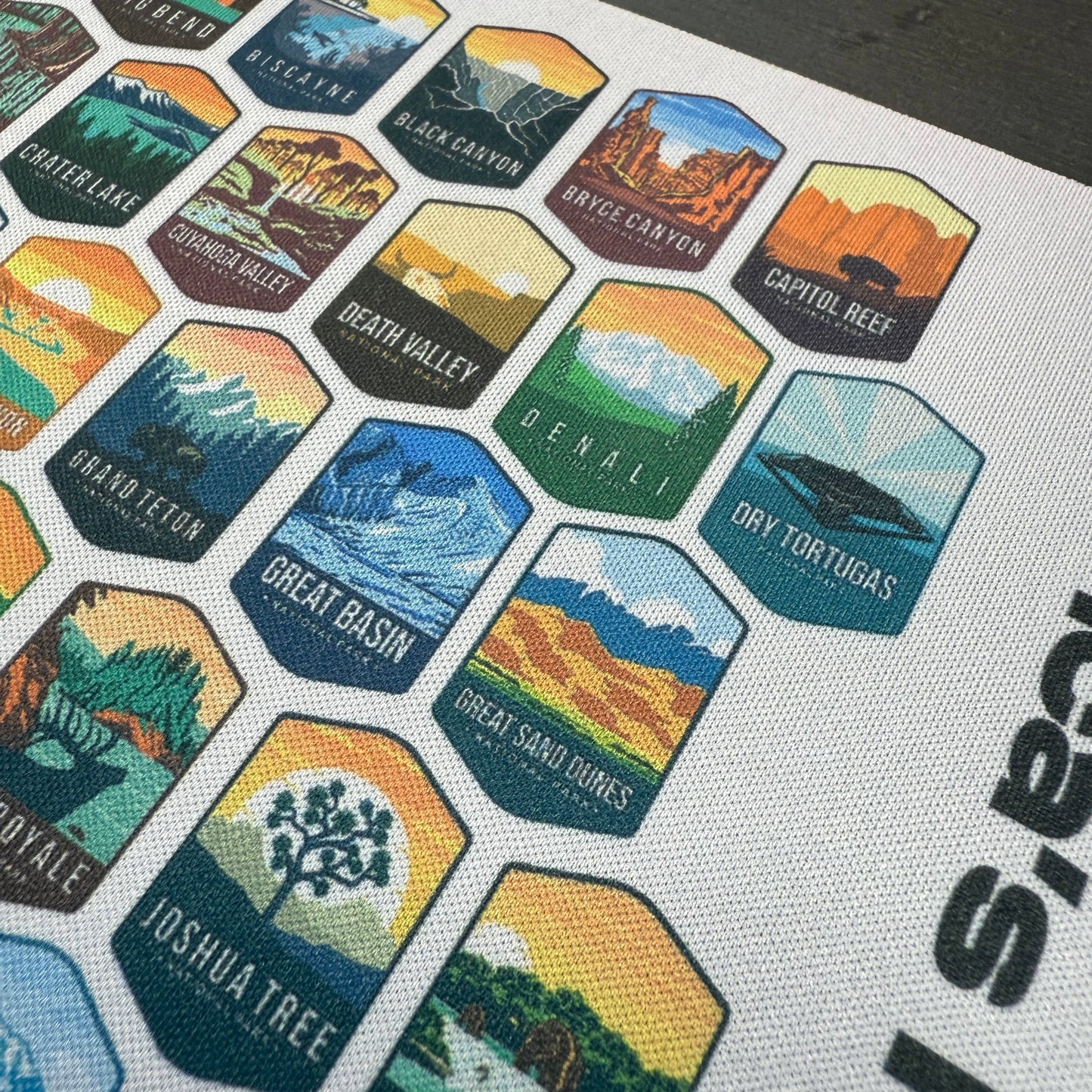 National Parks Neoprene Mouse Pad