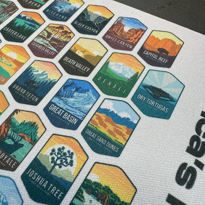 National Parks Neoprene Mouse Pad