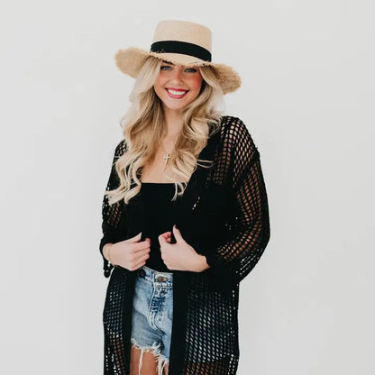Blaze Bow Fringe Sun Hat -The Must-Have Summer Statement!