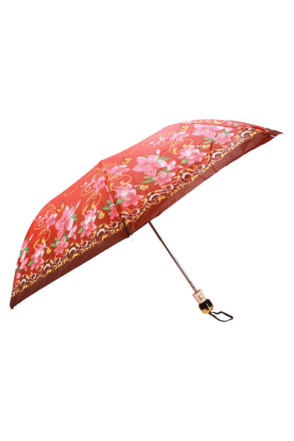 Assorted Floral Auto-Open Compact Umbrella