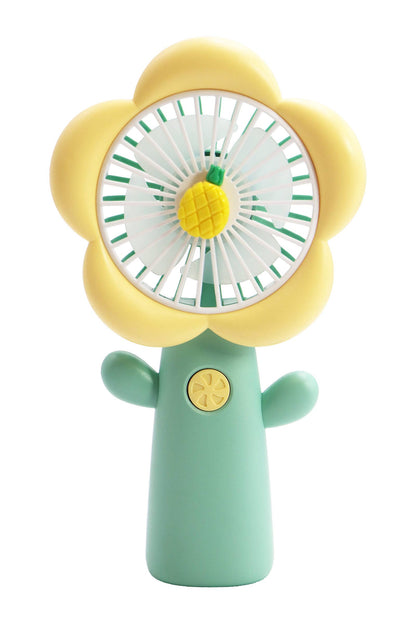 Flower Petal Fruit Pastel Handheld Electric Fan