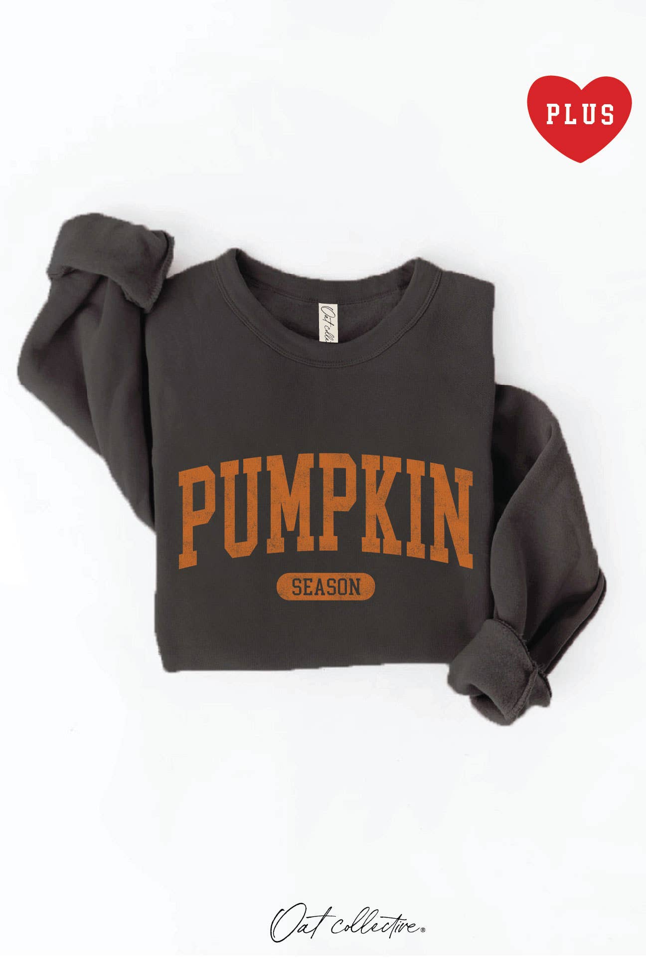 PUMPKIN SEASON  Plus Graphic Sweatshirt