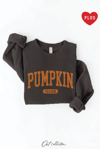 PUMPKIN SEASON  Plus Graphic Sweatshirt