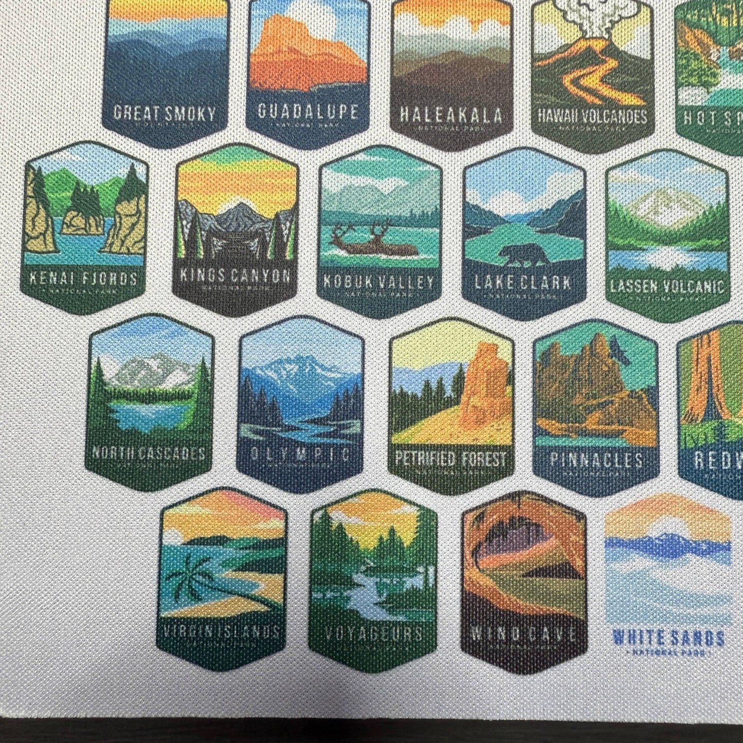 National Parks Neoprene Mouse Pad