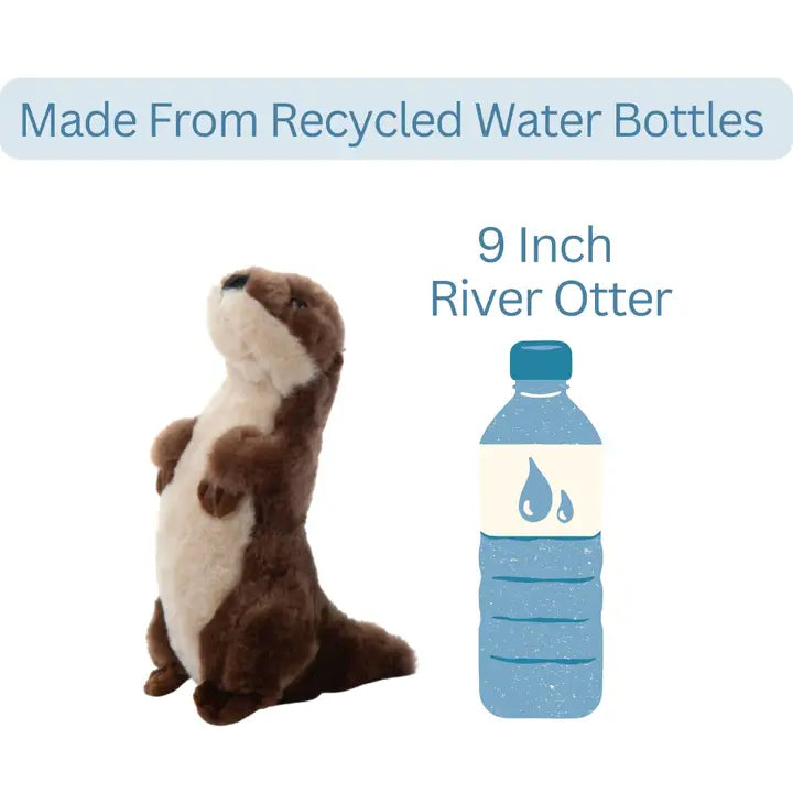 9" River Otter Stuffed Animal