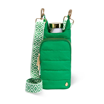 WanderFull® HydroBag® – Original Puffer Water Bottle Bag -  Kelly Green Matte