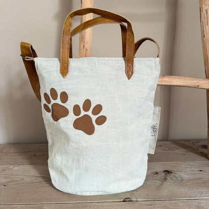 Liefe NL - BucketBag PAW cinnamon (vintage light canvas) NEW