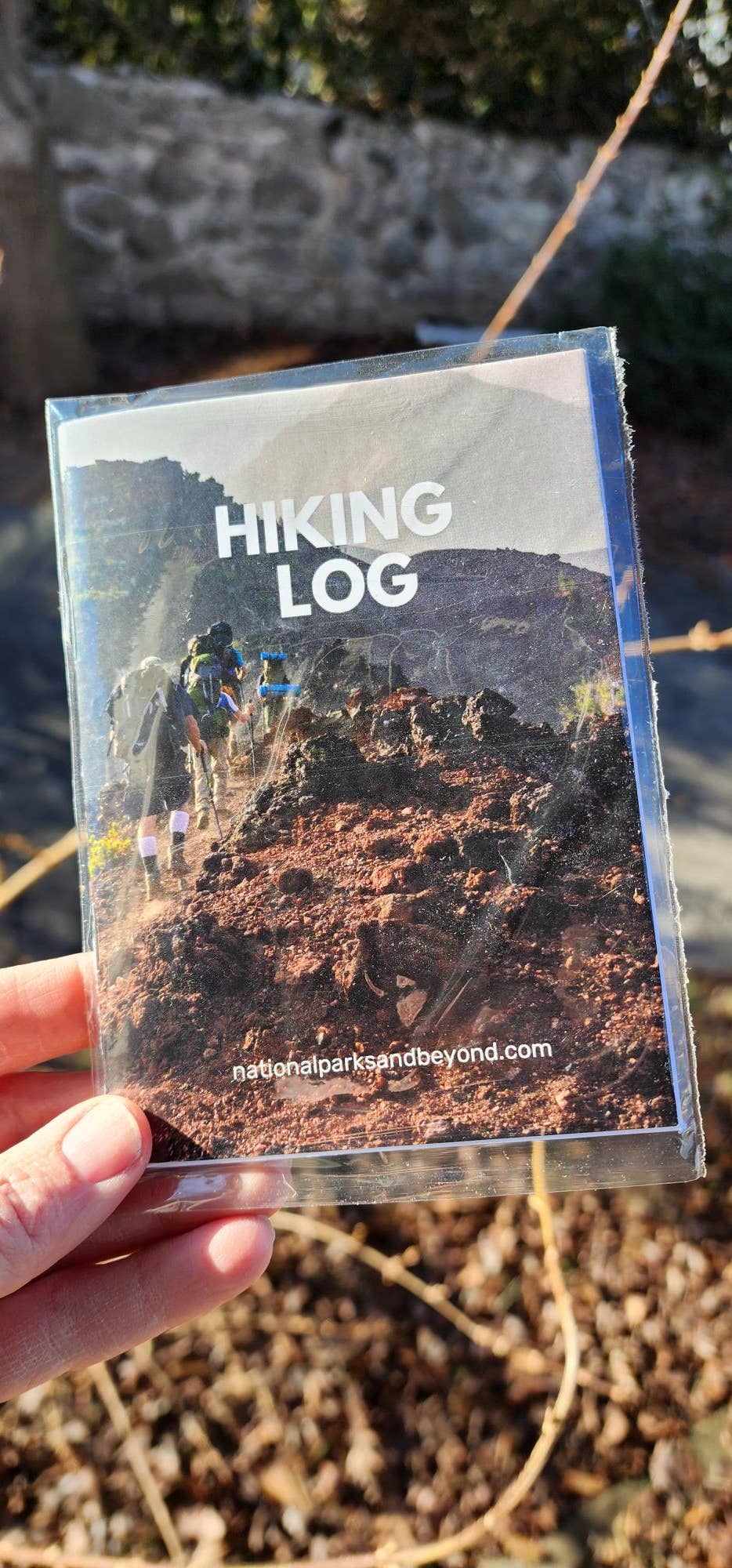 Hiking Log by National Parks and Beyond - Pocket Size